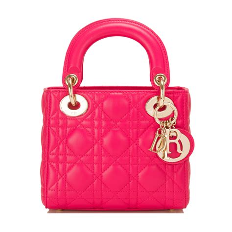 dior pink makeup bag|mini lady dior bag pink.